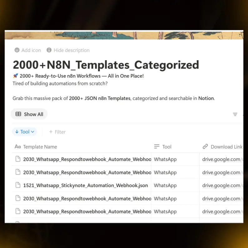 🚀 Launch 2000+ Plug-and-Play N8N Automations in Under 9 Minutes — No Code Needed