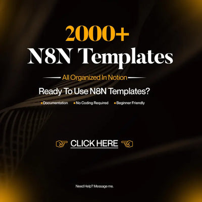 🚀 Launch 2000+ Plug-and-Play N8N Automations in Under 9 Minutes — No Code Needed